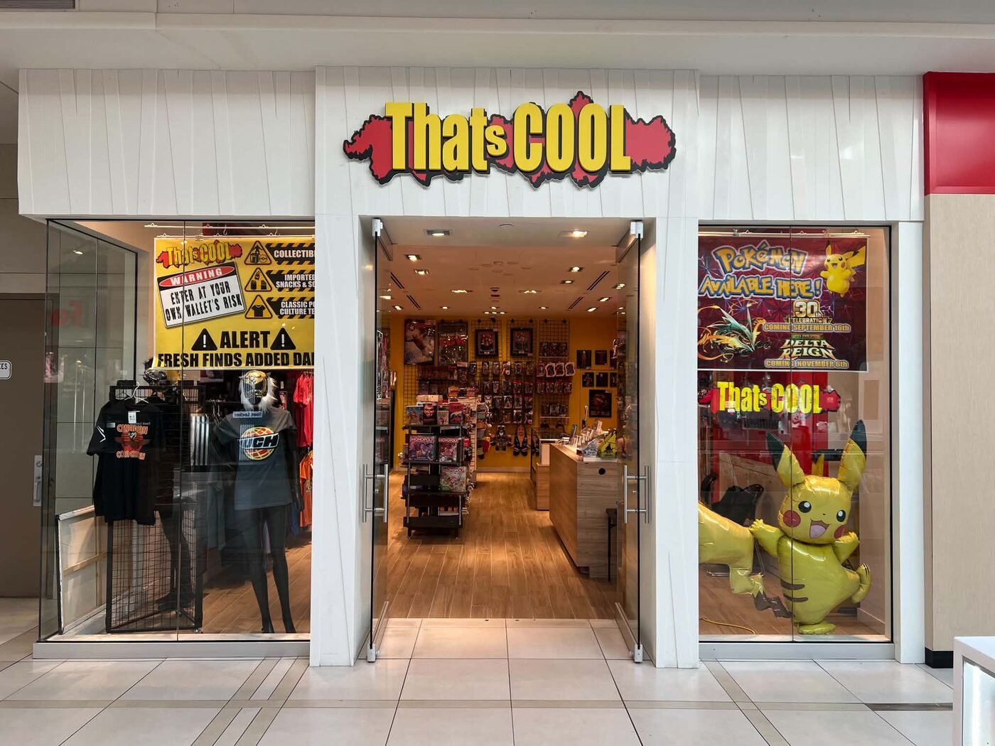 That's Cool storefront at St Vital Centre